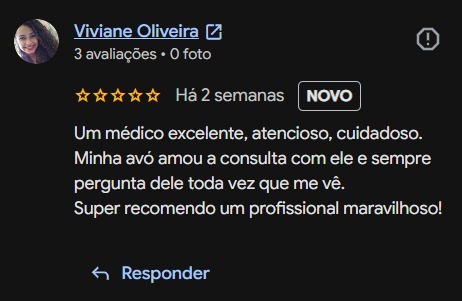 Avaliação de paciente do Dr. Mateus Peixoto